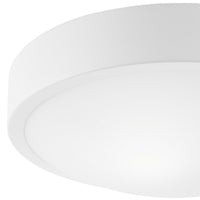 Lampada a Soffitto Jonas, Bianco, Metallo, 8x36x36 cm, Seven Design