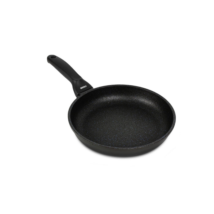 Padella Bassa Black Plus, Nero, Alluminio Pressofuso, 20x20x4 cm, Risoli'