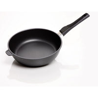 Padella Alta Black Plus, Nero, Alluminio Pressofuso, 28x28x8 cm, Risoli'