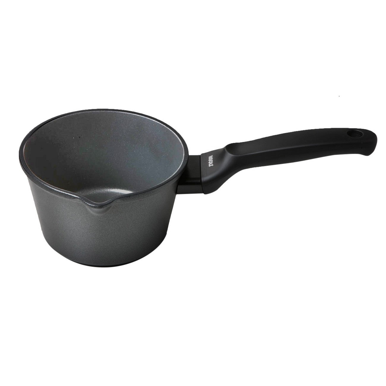 Pentolino Black Plus, Nero, Alluminio Pressofuso, 16x16x10 cm, Risoli'