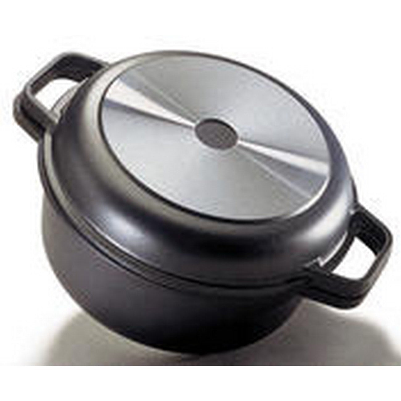 Casseruola Le Smontabili, Nero, Alluminio Pressofuso, 24x24x10 cm, Risoli'