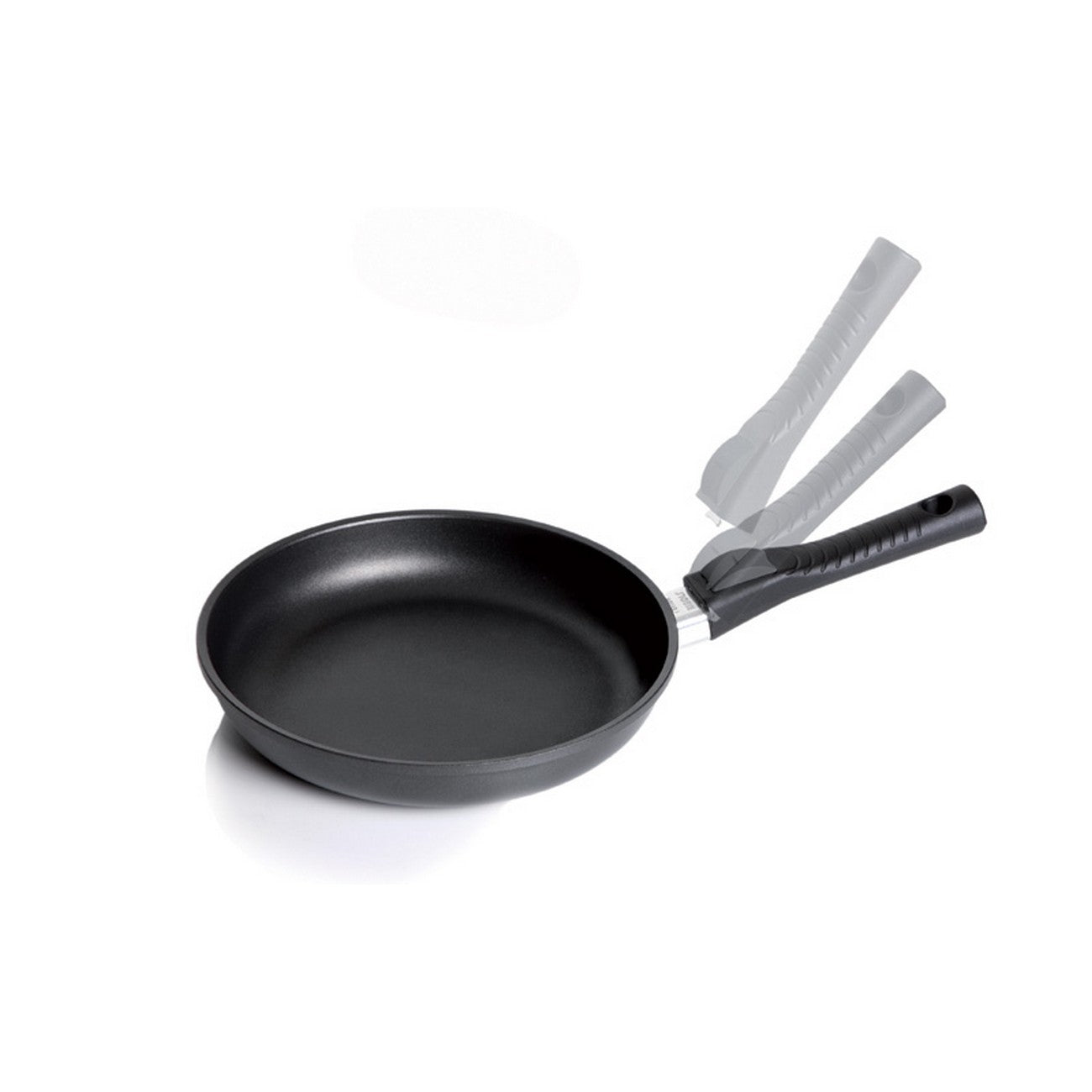 Padella Bassa Forno Smontabili, Nero, Alluminio Pressofuso, 28x28x4,5 cm, Risoli'