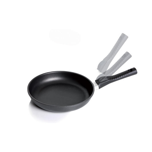 Padella Bassa Forno Smontabili, Nero, Alluminio Pressofuso, 28x28x4,5 cm, Risoli'