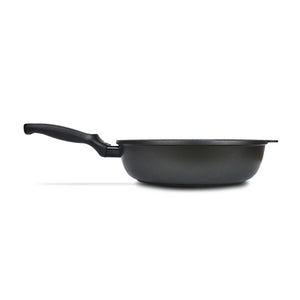 Padella Alta Forno Smontabili, Nero, Alluminio Pressofuso, 28x28x8 cm, Risoli'