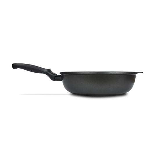 Padella Alta Forno Smontabili, Nero, Alluminio Pressofuso, 28x28x8 cm, Risoli'