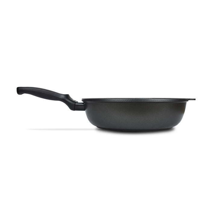 Padella Alta Forno Smontabili, Nero, Alluminio Pressofuso, 28x28x8 cm, Risoli'