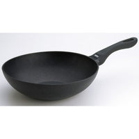 Wok Explora, Nero, Alluminio Pressofuso, 28x28x10 cm, Risoli'