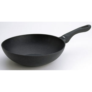 Wok Explora, Nero, Alluminio Pressofuso, 28x28x10 cm, Risoli'