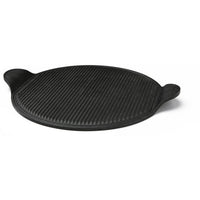 Piastra Pizza Grill Explora, Nero, Alluminio Pressofuso, 40x35x1,5 cm, Risoli'