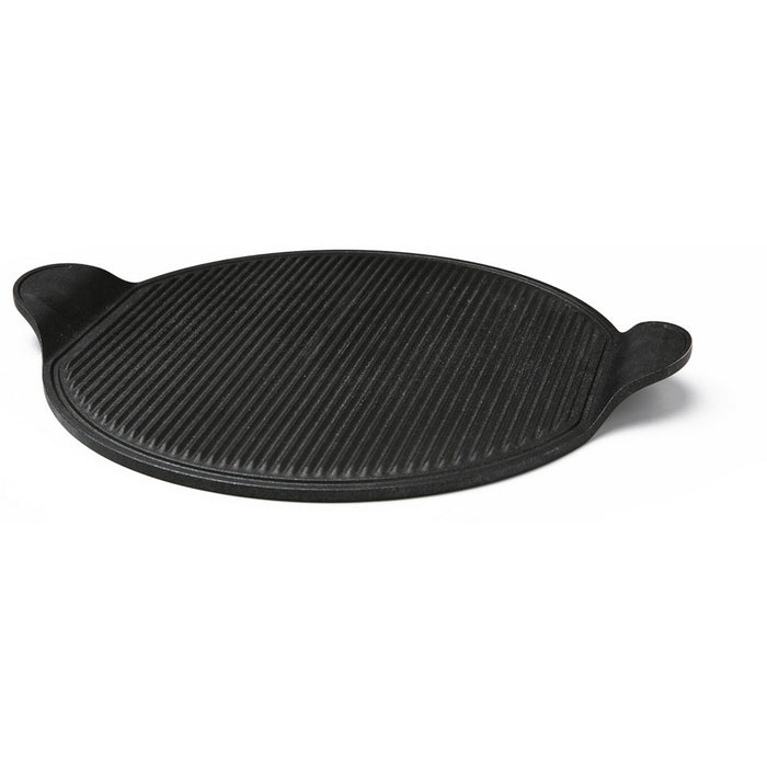 Piastra Pizza Grill Explora, Nero, Alluminio Pressofuso, 40x35x1,5 cm, Risoli'