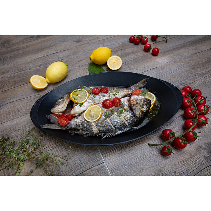 Pescera Explora, Nero, Alluminio Pressofuso, 46x26,5x6 cm, Risoli'