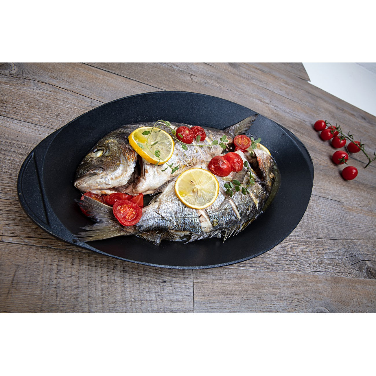 Pescera Explora, Nero, Alluminio Pressofuso, 46x26,5x6 cm, Risoli'