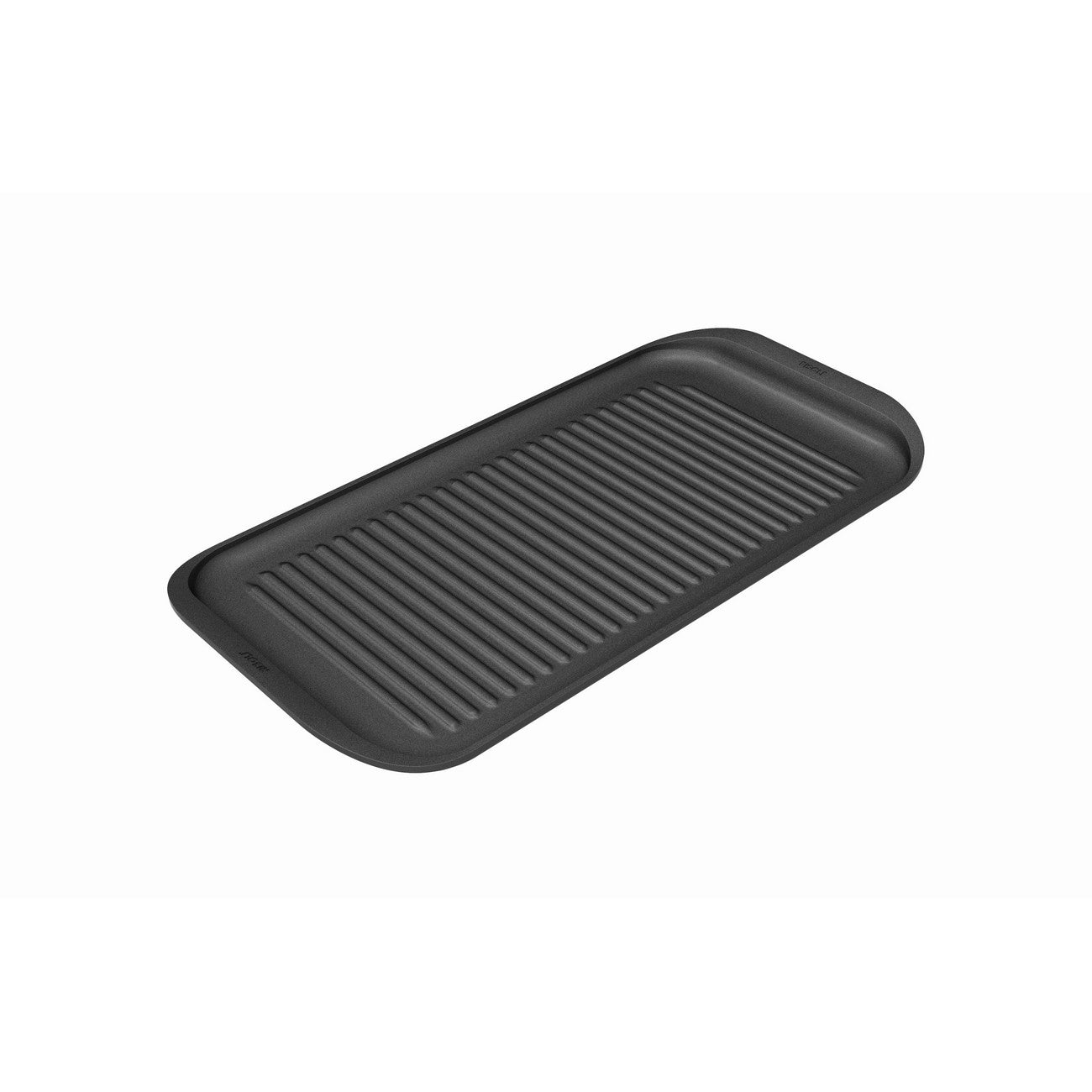 Piastra Grill BBQ, Nero, Alluminio Pressofuso, 36x18x2,2 cm, Risoli'