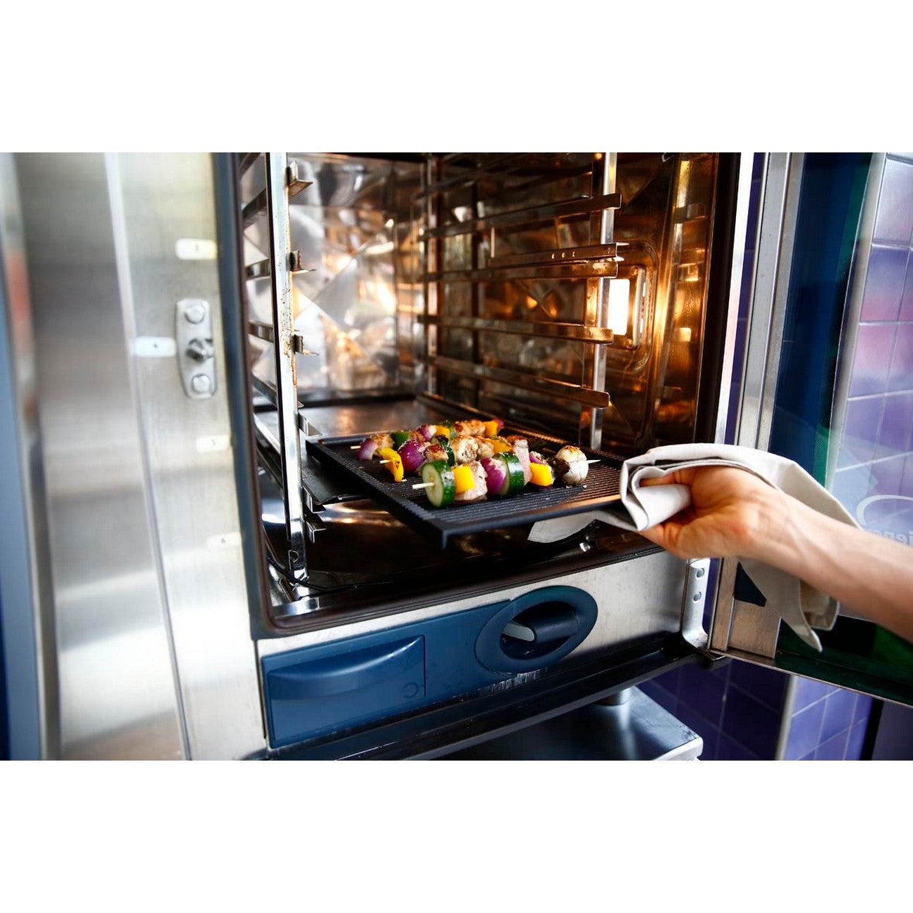 Piastra Grill BBQ, Nero, Alluminio Pressofuso, 38x26,5x2 cm, Risoli'