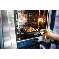 Piastra Grill BBQ, Nero, Alluminio Pressofuso, 38x26,5x2 cm, Risoli'