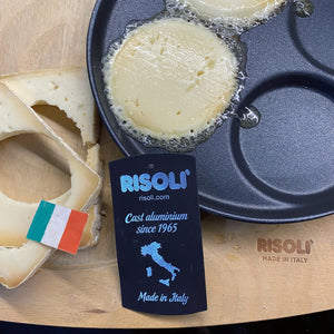 Padella per Pancakes Saporella, Nero, Alluminio Pressofuso, 25x25x2 cm, Risoli'