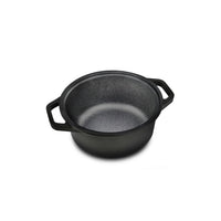 Casseruola Mini Porzioni, Nero, Alluminio Pressofuso, 20x20x7 cm, Risoli'