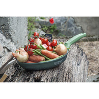 Padella Bassa Dr. Green, Verde, Alluminio Pressofuso, 28x28x4,5 cm, Risoli'