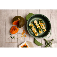 Casseruola Dr. Green, Verde, Alluminio Pressofuso, 28x28x8 cm, Risoli'