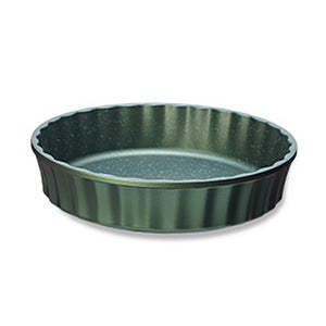 Tortiera Royal D'Alu', Verde, Alluminio Pressofuso, 24x24x5 cm, Risoli'