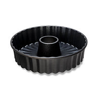 Tortiera Ciambella Royal D'Alu', Nero, Alluminio Pressofuso, 26x26x6 cm, Risoli'