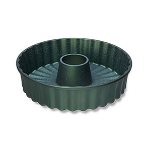 Tortiera Ciambella Royal D'Alu', Verde, Alluminio Pressofuso, 26x26x6 cm, Risoli'