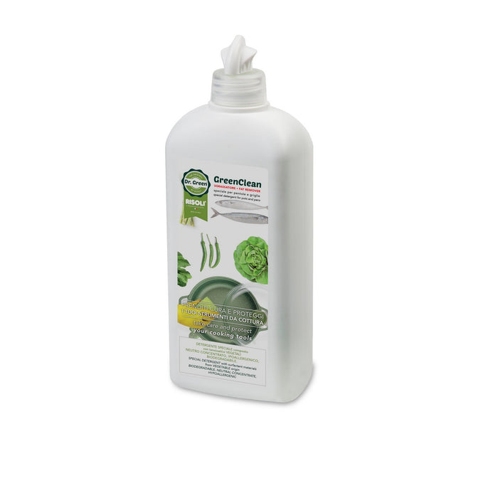 Detergente Green, Bianco, Sapone Ecologico, 5x5x10 cm, Risoli'