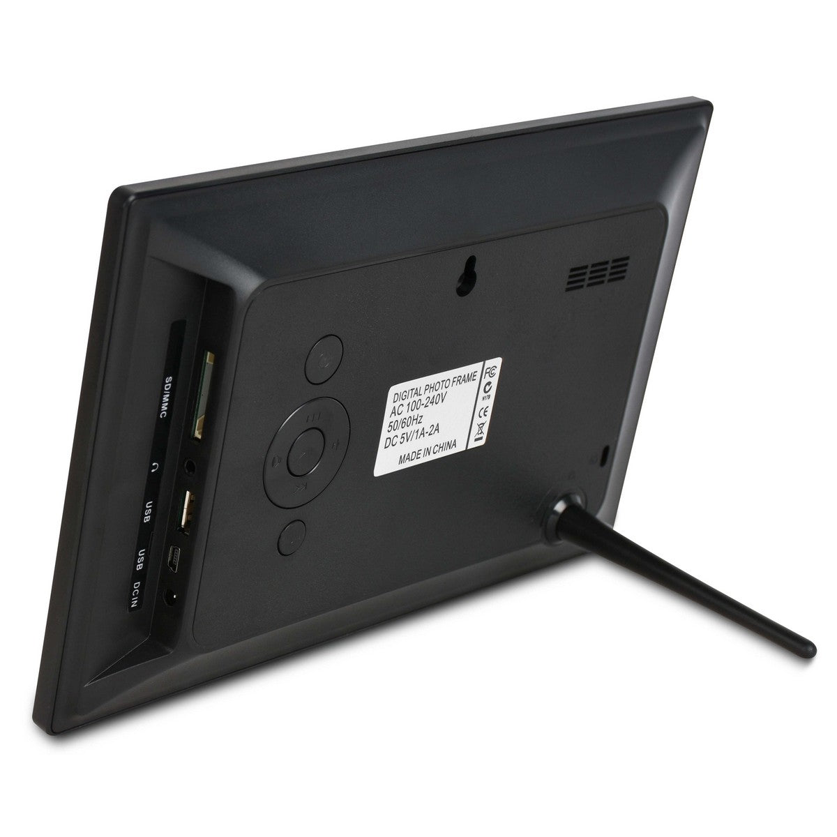 Cornice Digitale Mp3, Nero, Plastica, 27,3x2,3x18,6 cm, Majestic