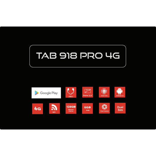 Tablet Pro, Blu, Plastica, 24,6x0,8x15,6 cm, Majestic