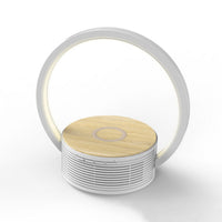 Lampada da Tavolo Smart Lilli, Bianco, Plastica, 25,4x6,4x22 cm, Majestic