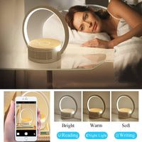 Lampada da Tavolo Smart Lilli, Bianco, Plastica, 25,4x6,4x22 cm, Majestic