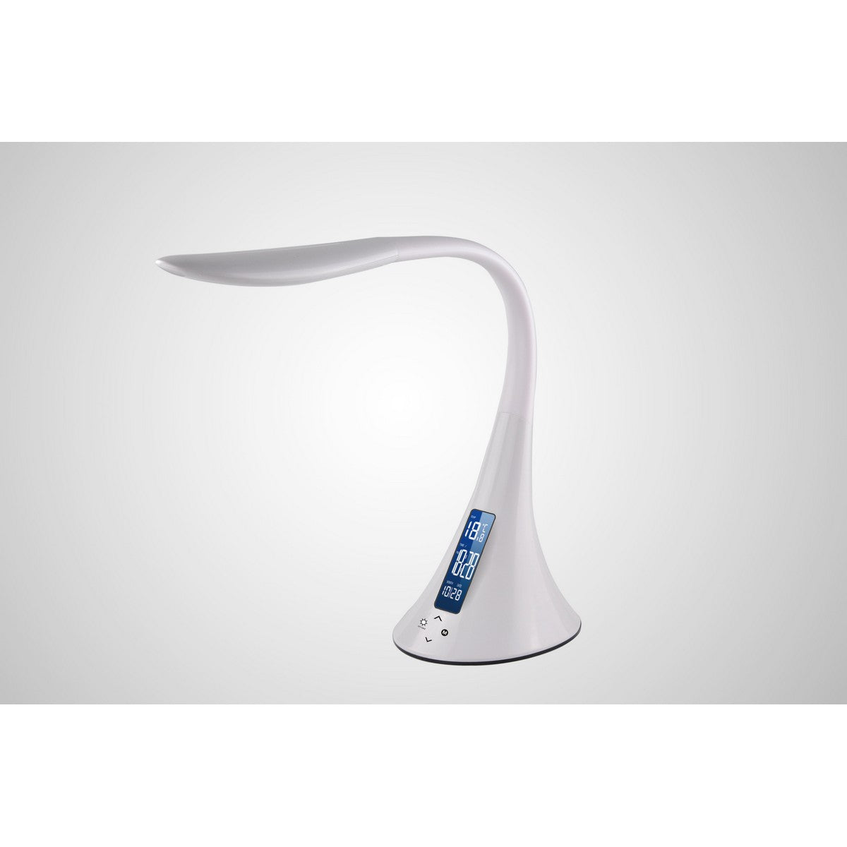 Lampada da Tavolo Smart Lilli, Bianco, Plastica, 16,1x17x68 cm, Majestic