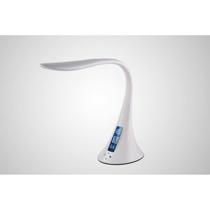 Lampada da Tavolo Smart Lilli, Bianco, Plastica, 16,1x17x68 cm, Majestic