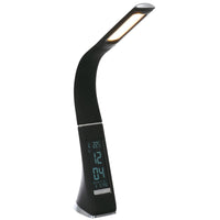 Lampada da Tavolo Smart Lilli, Nero, Plastica, 7,5x9,5x50 cm, Majestic