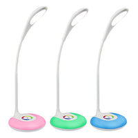 Lampada da Tavolo Smart Lilli, Bianco, Plastica, 12,7x12,7x27,5 cm, Majestic