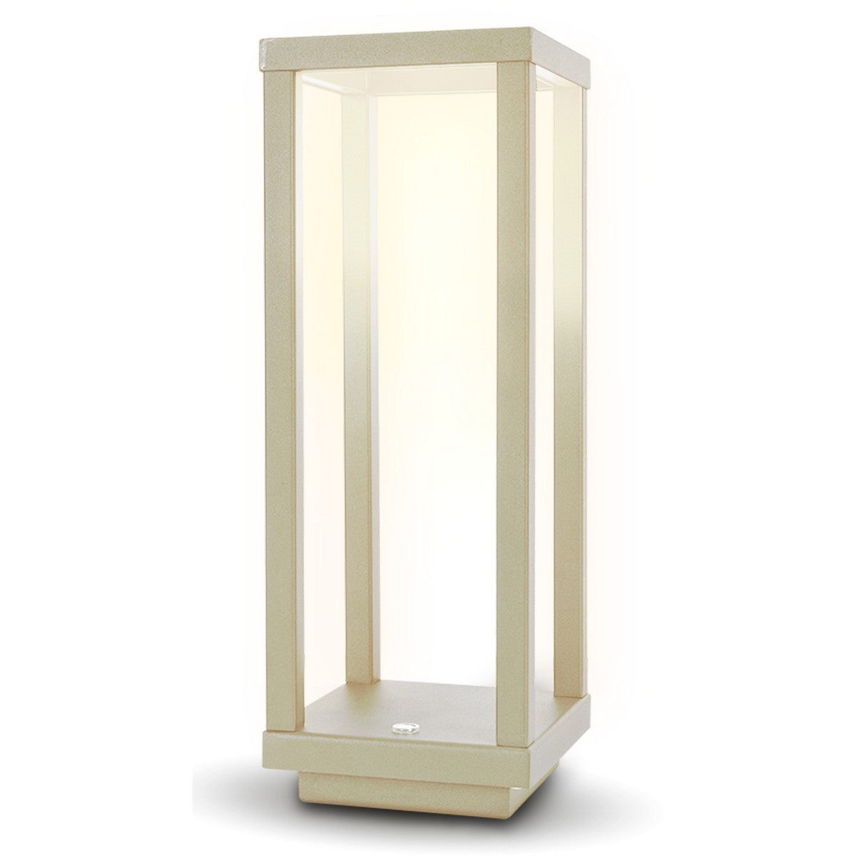 Lampada da Tavolo Ricaricabile Lea, Avorio, Plastica, 10x10x28,5 cm, Majestic