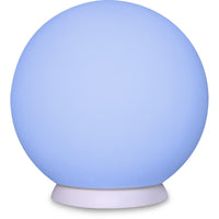 Lampada da Esterno Ricaricabile Lucilla, Bianco, Plastica, 25x25x25 cm, Majestic