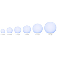 Lampada da Esterno Ricaricabile Lucilla, Bianco, Plastica, 50x50x50 cm, Majestic