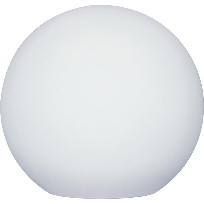 Lampada da Esterno Ricaricabile Lucilla, Bianco, Plastica, 60x60x60 cm, Majestic