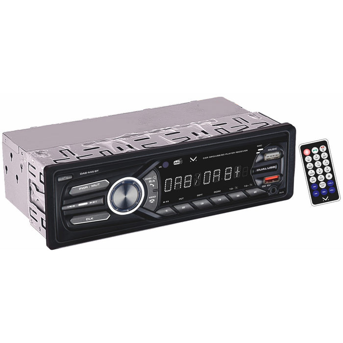 Radio Auto Smart Dab, Nero, Plastica, 20x20x6 cm, Majestic