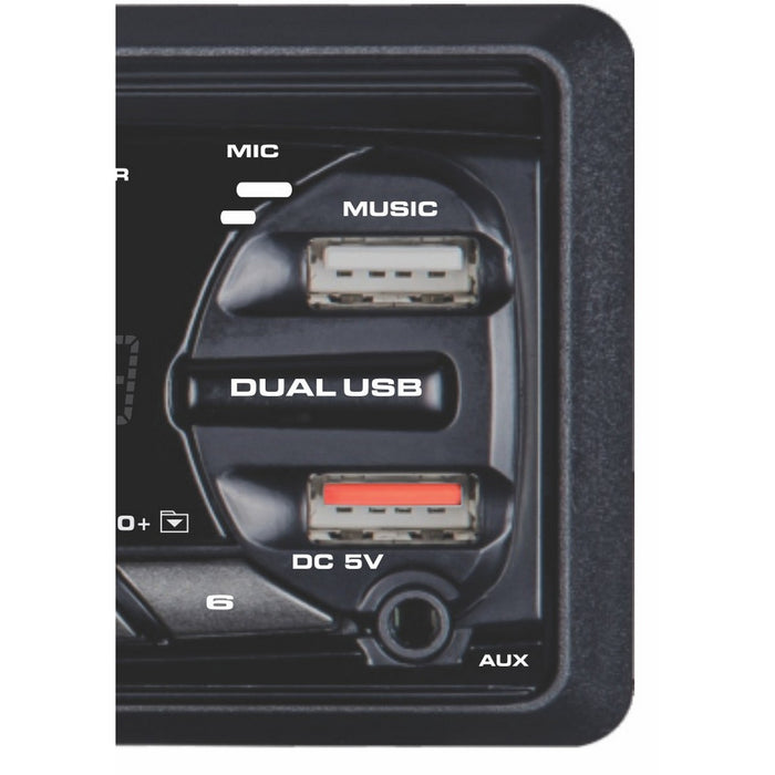Radio Auto Smart Dab, Nero, Plastica, 20x20x6 cm, Majestic