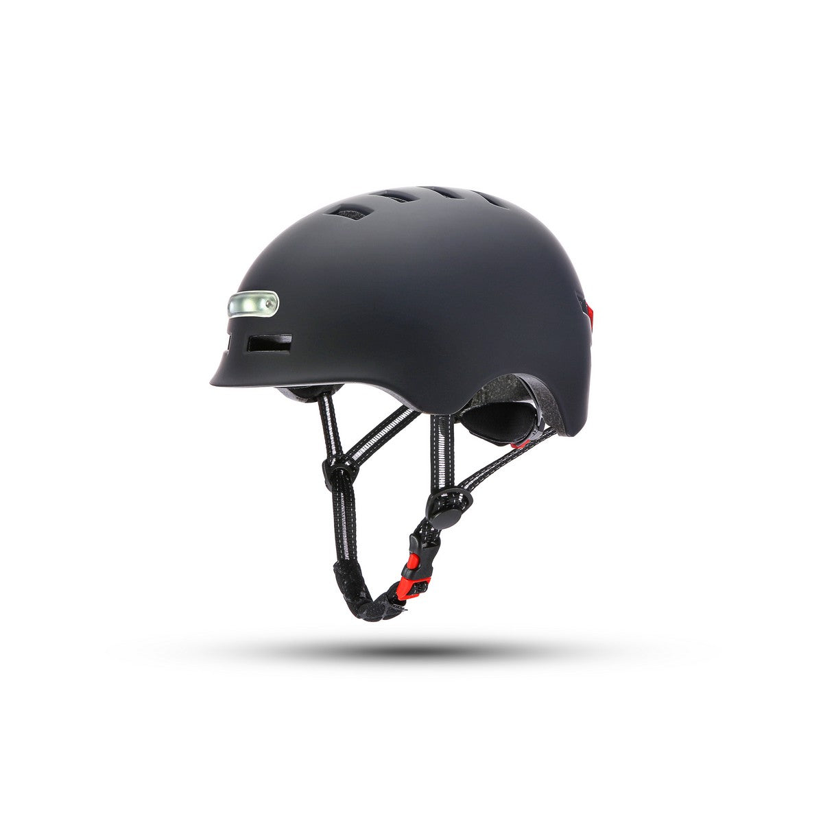 Casco E-Bike City, Nero, Plastica, 58x61x58 cm, Majestic