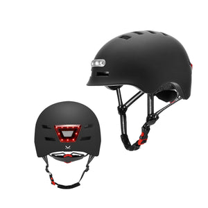 Casco E-Bike City, Nero, Plastica, 58x61x58 cm, Majestic