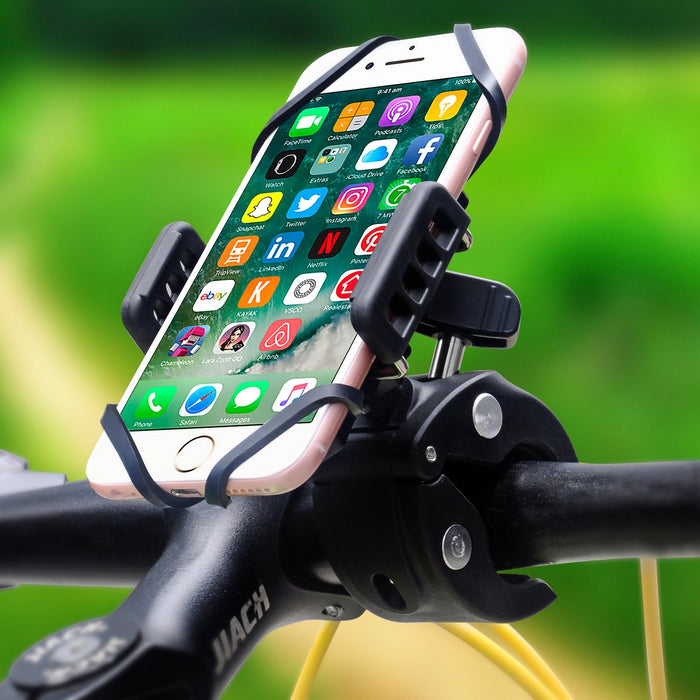 Supporto Smartphone Sph, Nero, Plastica, 10,5x7x13,08 cm, Majestic