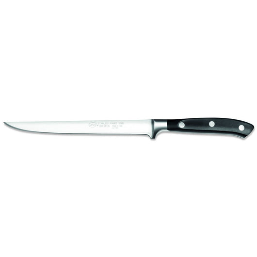 Coltello da Cucina Ergoforge 1, Nero, Acciaio, 2,3x6x40 cm, Sanelli