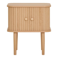 Comodino Nikko, Marrone, MDF, 40x45x50,5 cm, Seven Design