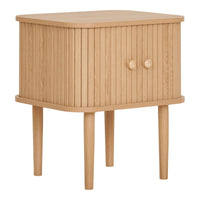 Comodino Nikko, Marrone, MDF, 40x45x50,5 cm, Seven Design