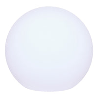 Lampada da Esterno Ricaricabile Lifton, Bianco, Plastica, 25x25x25 cm, Seven Design