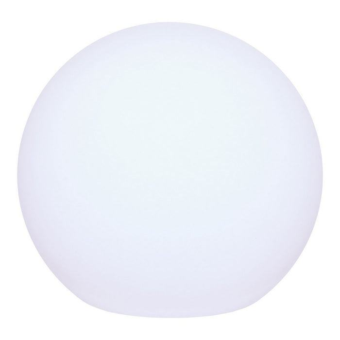 Lampada da Esterno Ricaricabile Lifton, Bianco, Plastica, 25x25x25 cm, Seven Design