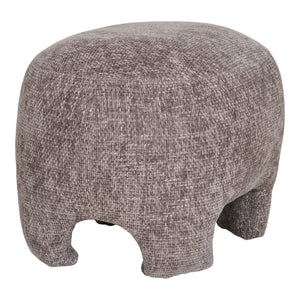Pouf Nazare, Beige, Poliestere, 41x53x38 cm, Seven Design